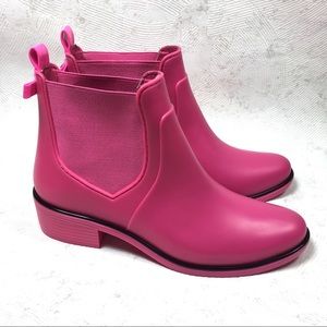 kate spade pink rain boots